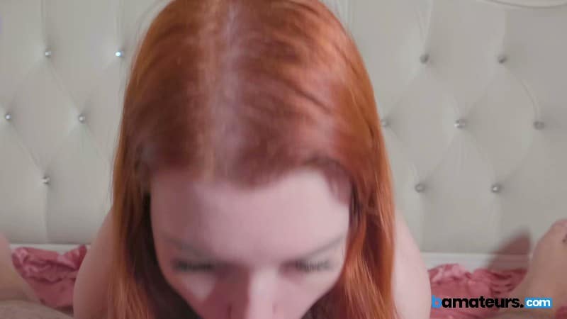 bAmateurs 26 03 31 Redhead Amateur Beauty POV Blowjob 4k 1